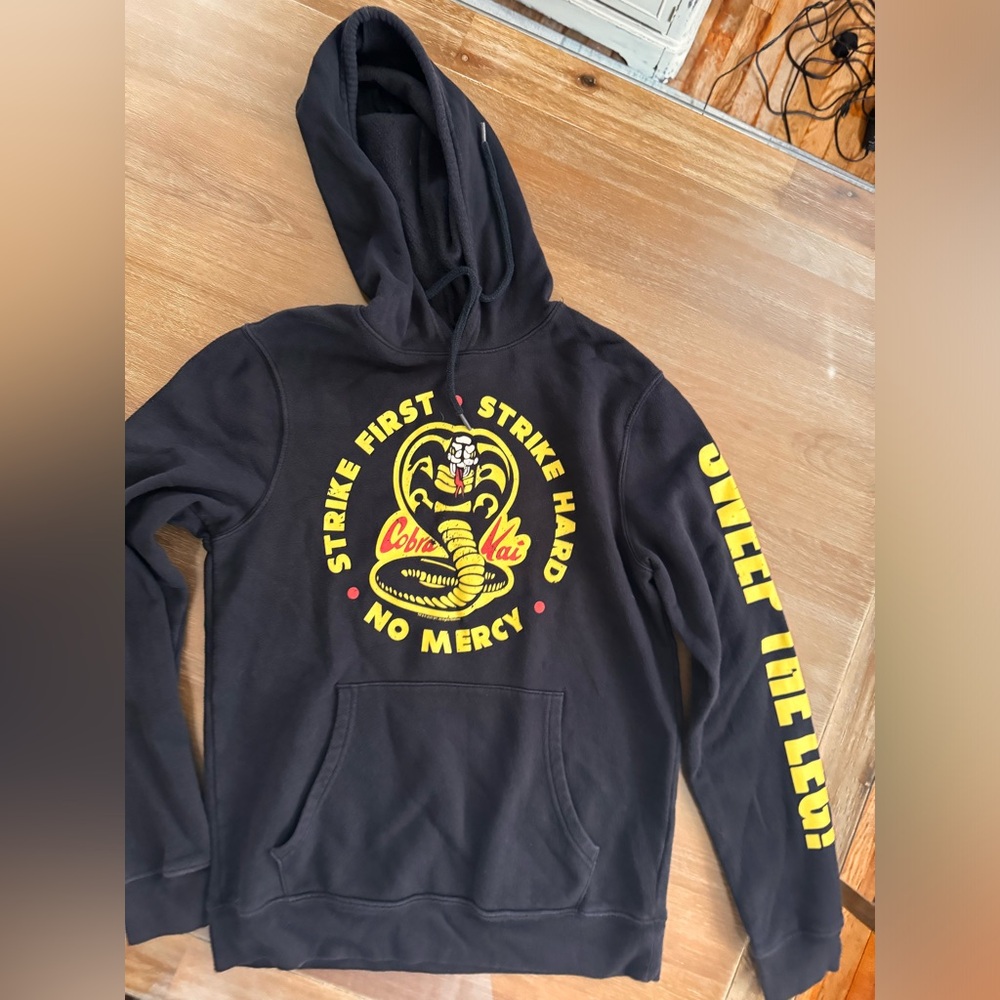Closet clean out: adult small hoodie Cobra Kai